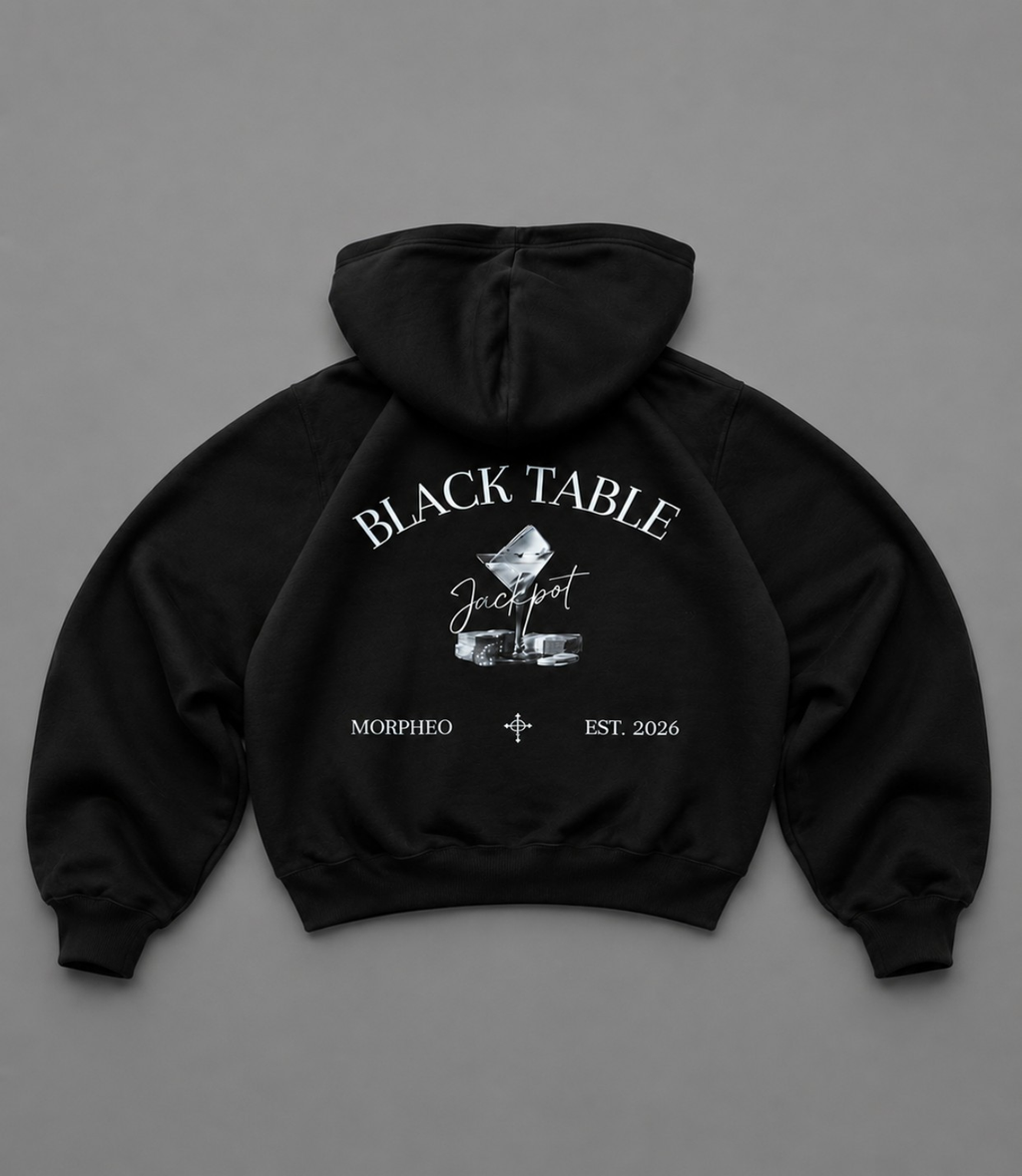 Hoodie Black Table